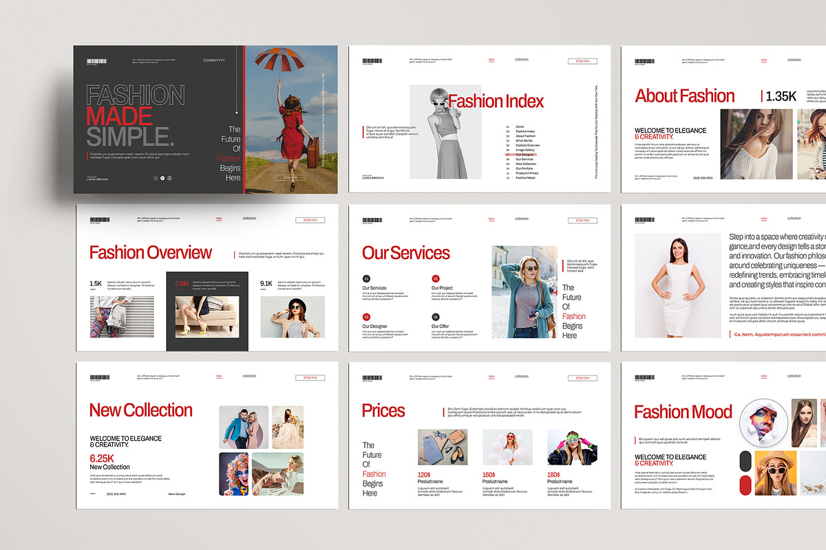 Fashion Presentation Template