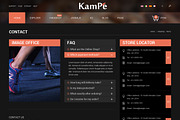 SJ Kampe with HikaShop & K2, a Websites & App Template by YouTech (Thumbnail 3 of 5)
