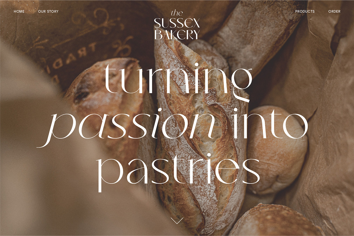 Kindred - Elegant and chic font, a Sans Serif Font by Studio Aurora (Photo 7 of 11)
