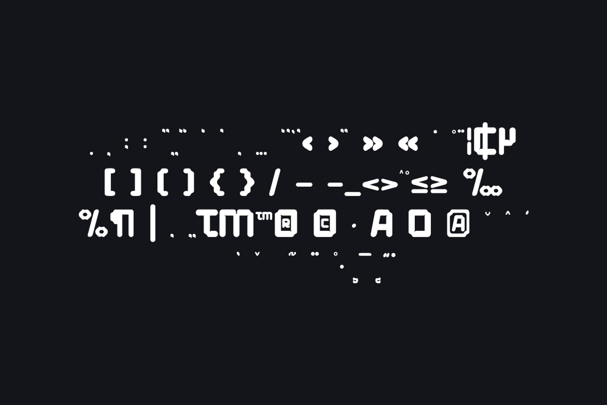Enginx - Futuristic Font, a Sans Serif Font by QR Design Studio (Photo 5 of 9)