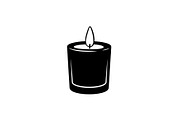 Candle Silhouette Vector Bundle, an Illustration by jahid234 (Thumbnail 9 of 51)