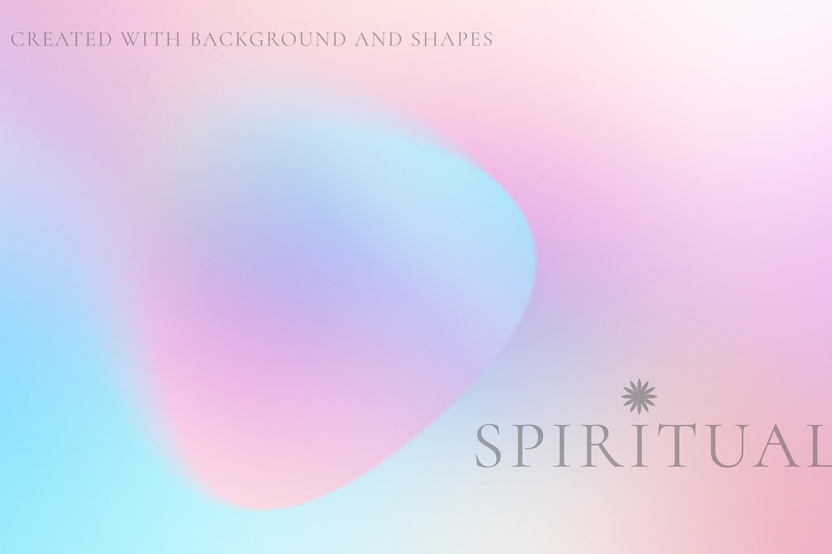 Spiritual Grainy Gradient Text, an Object Graphic by Vintage Digital Textures (Photo 5 of 15)
