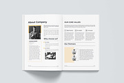 Annual Report | MS Word & Indesign, a Brochure Template by obayes (Thumbnail 8 of 17)