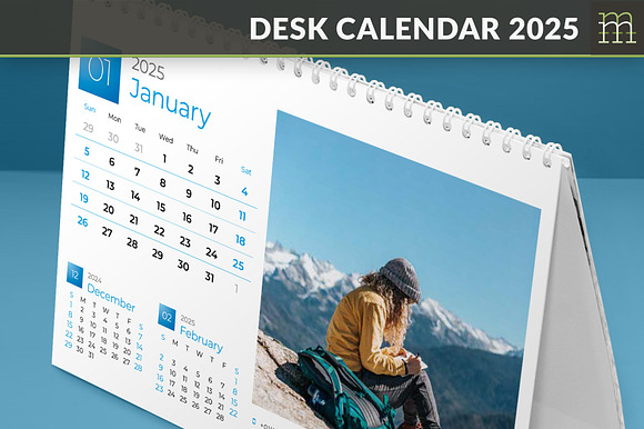 Desk Calendar 2025 (Dc009 25)