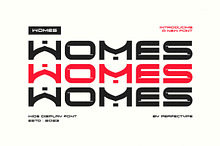 Womes Modern Technology Sans Serif