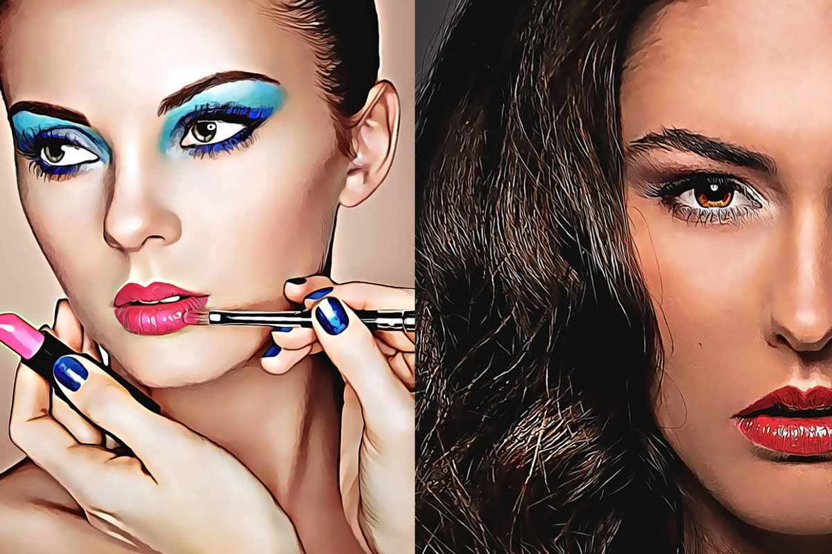 Pro Cartoon Oil Painting effect v.3 preview 4