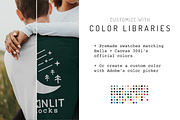 Bella Canvas Backside T-shirt Mockup, a Shirt Mockup by Moonlit Mocks (Thumbnail 2 of 6)