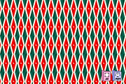 Red Green Christmas Pattern, a Pattern Graphic by MISS CHATZ (Thumbnail 3 of 3)