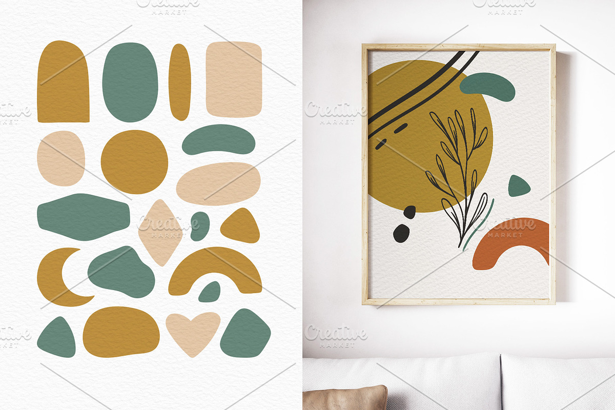 Rustic floral doodles and logos, an Animal Illustration by harmonia_green_art (Photo 9 of 12)