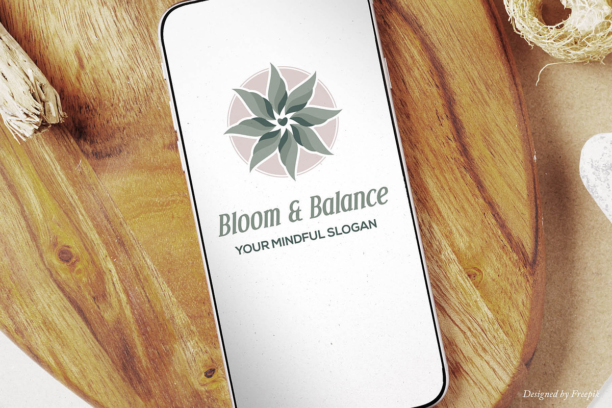 Flourishing Brand Mark | Canva & AI, a Branding & Logo Template by Elibee (Photo 5 of 6)