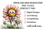 Whimsical Spring Sunflower Clipart, an Illustration by OK Design (Thumbnail 4 of 6)