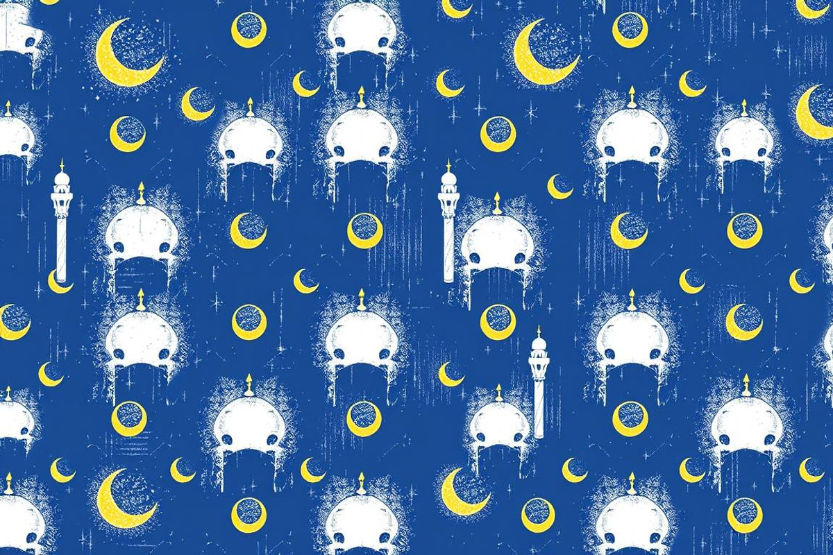 45 Ramadan Mosque Pattern Background, a Background Graphic by adenpinkstore (Photo 2 of 8)