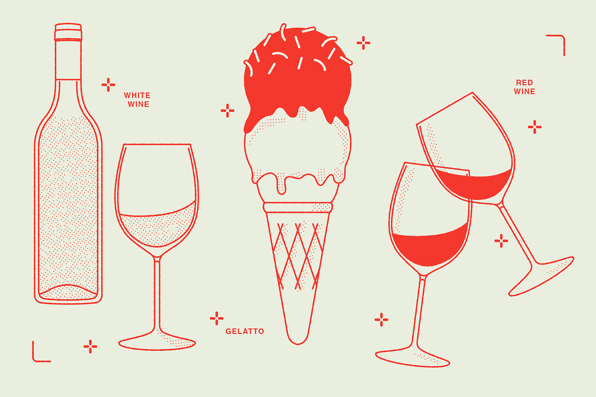 Italian Food Vector Illustrations, a Food Illustration by TheFoodAtlas (Photo 3 of 16)