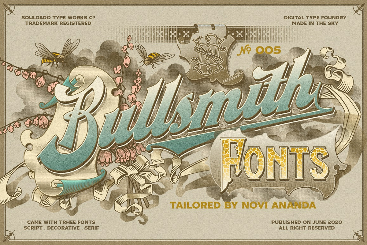 NS BULLSMITH Fonts