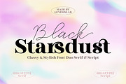 Black Starsdust (Font Duo), a Serif Font by Genesis Lab (Thumbnail 1 of 10)