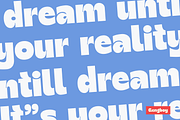 Gengboy Display Typeface - Hitype, a Sans Serif Font by Hitype (Thumbnail 6 of 9)