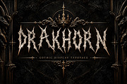 DRAKHORN, a Blackletter Font by Wow Magic (Thumbnail 4 of 4)
