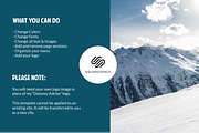 One Pager for booking trips, a Templates & Theme by Delaney Adrian (Thumbnail 7 of 9)