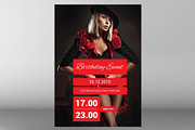 Birthday Event Flyer, a Flyer Template by PenciGraphics (Thumbnail 2 of 2)