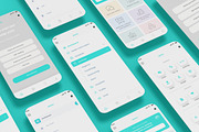 Menu Screens App UI Kit & Dashboard, an App Template by nagaredesignstudio (Thumbnail 1 of 2)