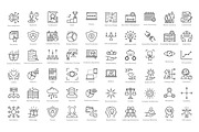 1270 Business Line Icons, an Outline Icon by Creative Stall (Thumbnail 21 of 22)