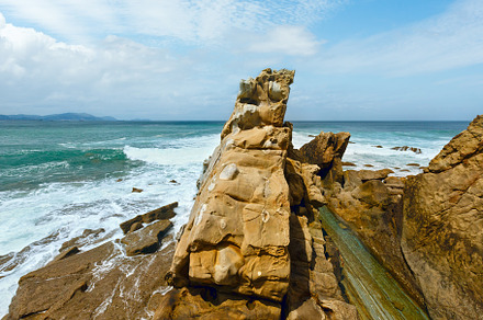 Beach Azkorri or Gorrondatxe view., a Nature Photo by YuriyB