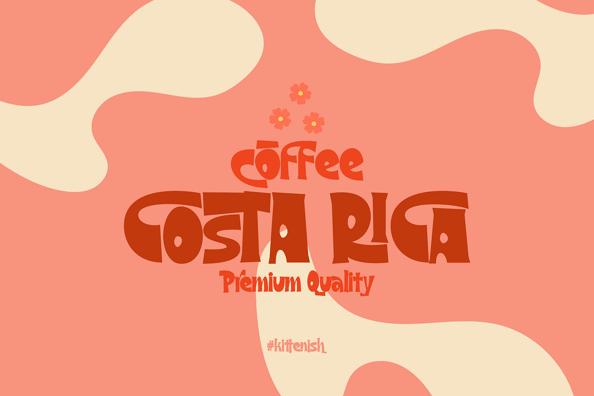 Kittenish - Playful Font, a Font by madeDeduk (Photo 9 of 14)