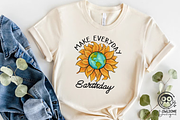 Make Everyday Earth Day Sunflower, a Graphic by Owlsome.Designs (Thumbnail 6 of 6)