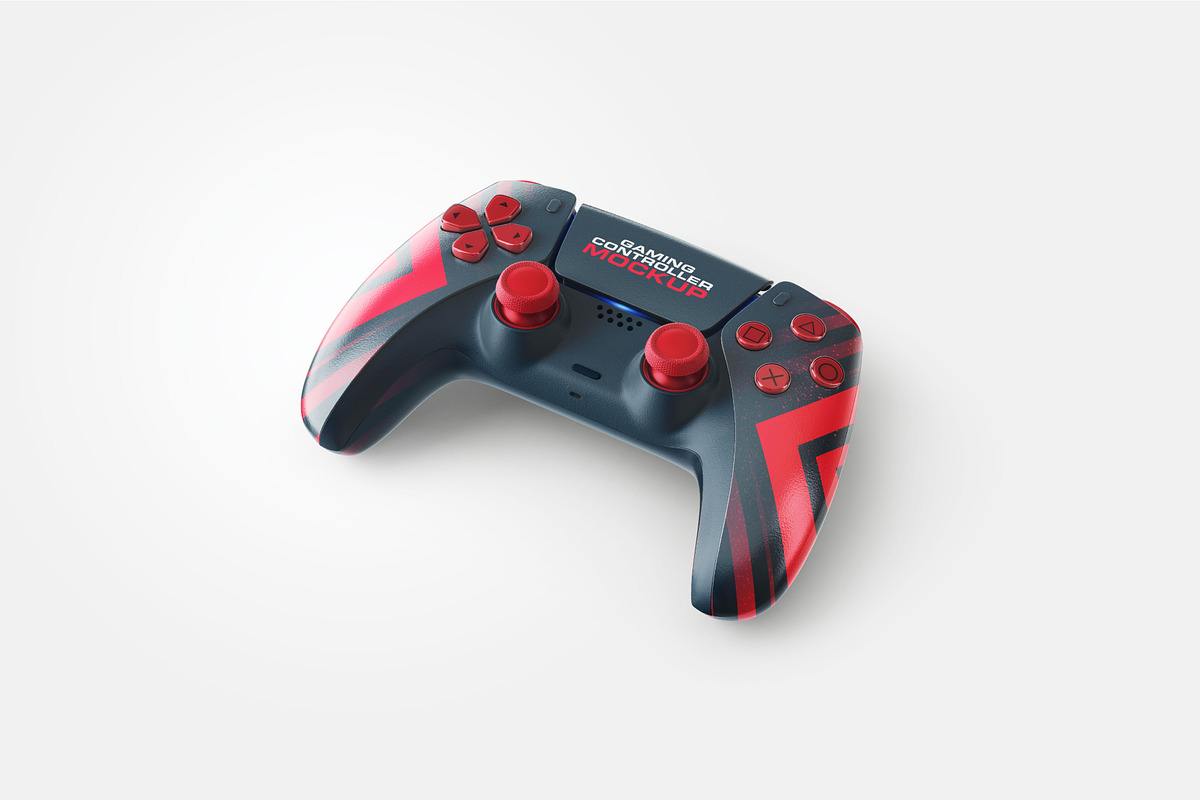 PS5 Console & Controller Mockup Set, a Product Mockup by Deeplab (Photo 9 of 12)