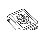 40 Home Repair Icon Set, an Outline Icon by adenpinkstore (Thumbnail 13 of 29)