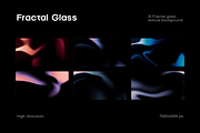 Fractal Glass Texture Backgrounds, a Background Graphic by Ghurafa Studio (Thumbnail 4 of 10)