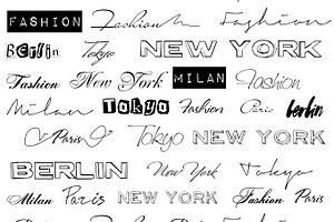 Text city concept