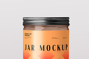 Jar Mockup, a Product Mockup by MockupCraft (Thumbnail 2 of 4)