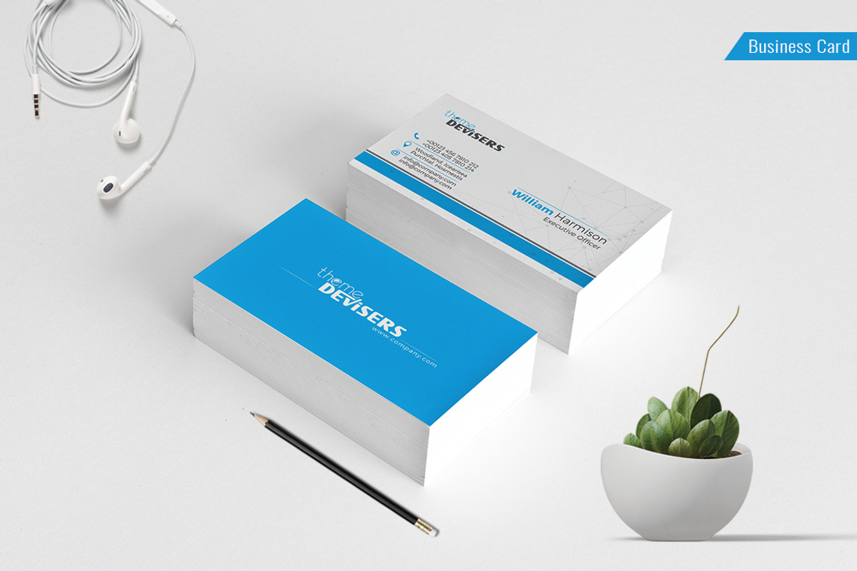 Corporate Identity, a Stationery Template by ThemeDevisers (Photo 2 of 12)