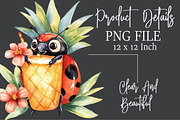 Funny Summer Fly Insects Clipart, an Illustration by Rose Art (Thumbnail 4 of 7)