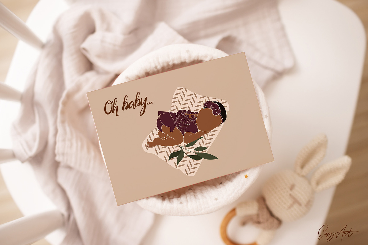 Mother and baby collection, a Decorative Illustration by EasyArt (Photo 9 of 9)