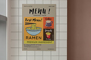 Restaurant & Coffee Menu Flyer, a Flyer Template by Bizz_District_Studio (Thumbnail 2 of 2)