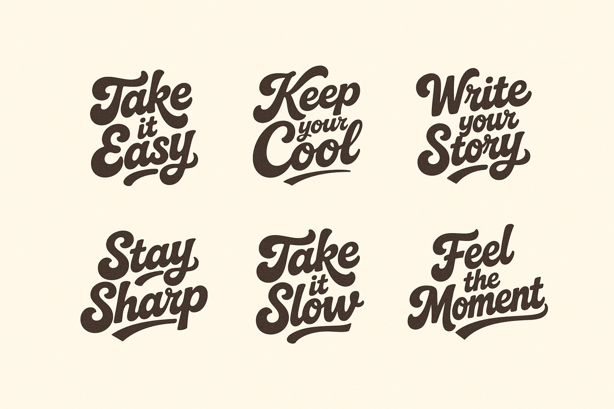 Retro Quotes + PSD Effect, an Object Graphic by Design Squad (Photo 2 of 8)