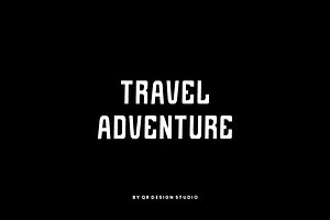 Sadmonz - Travel & Adventure Font