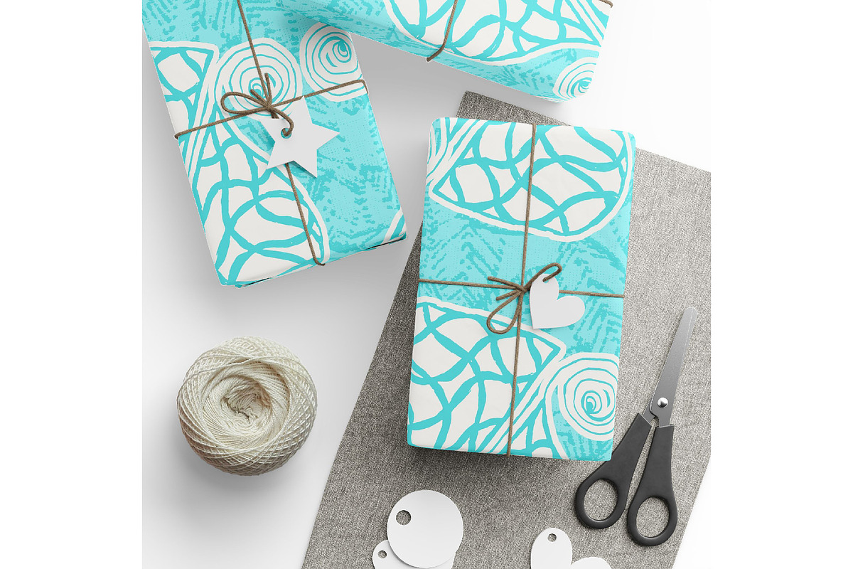 Soft Teal Whisper – by Kraalikaa, a Decorative Illustration by kraalikaacreations (Photo 4 of 4)