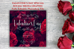 Valentine's Day Social Media Promo