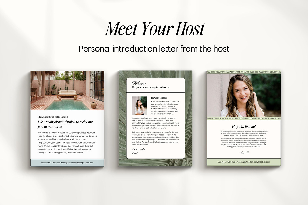 Airbnb Welcome Book Canva Templates, a Magazine Template by Fallon Gerst (Photo 10 of 23)