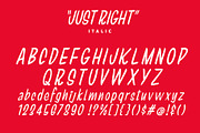 Just Right Casual Script, a Script Font by Price Foundry (Thumbnail 3 of 8)