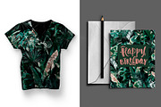 Tropical midnight patterns & motifs, a Pattern Graphic by Ivchenko design (Thumbnail 4 of 8)