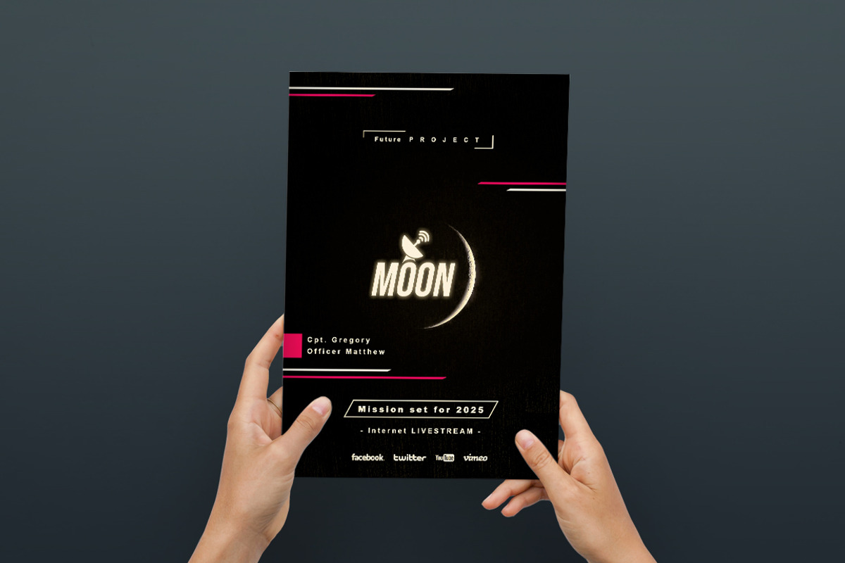 Moon - Flyer / Poster, a Flyer Template by VectorMedia (Photo 5 of 8)
