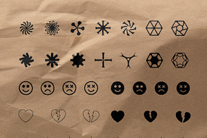 Abstract Shape Pack 150 Icons!