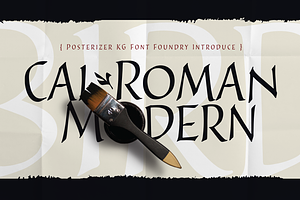 Cal Roman Modern font
