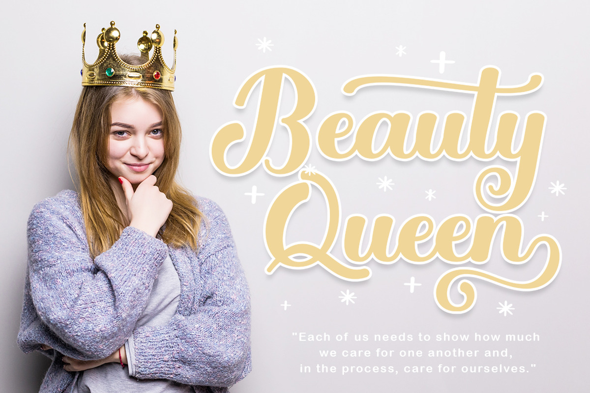 Bright Light - Bold, a Script Font by Rotterlab Studio (Photo 3 of 9)