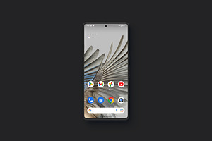 Pixel 7 Pro - 21 Clay Mockups Scenes