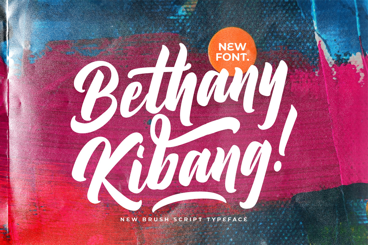 Bethany Kibang - Bold Script Font, a Script Font by StringLabs (Photo 1 of 13)